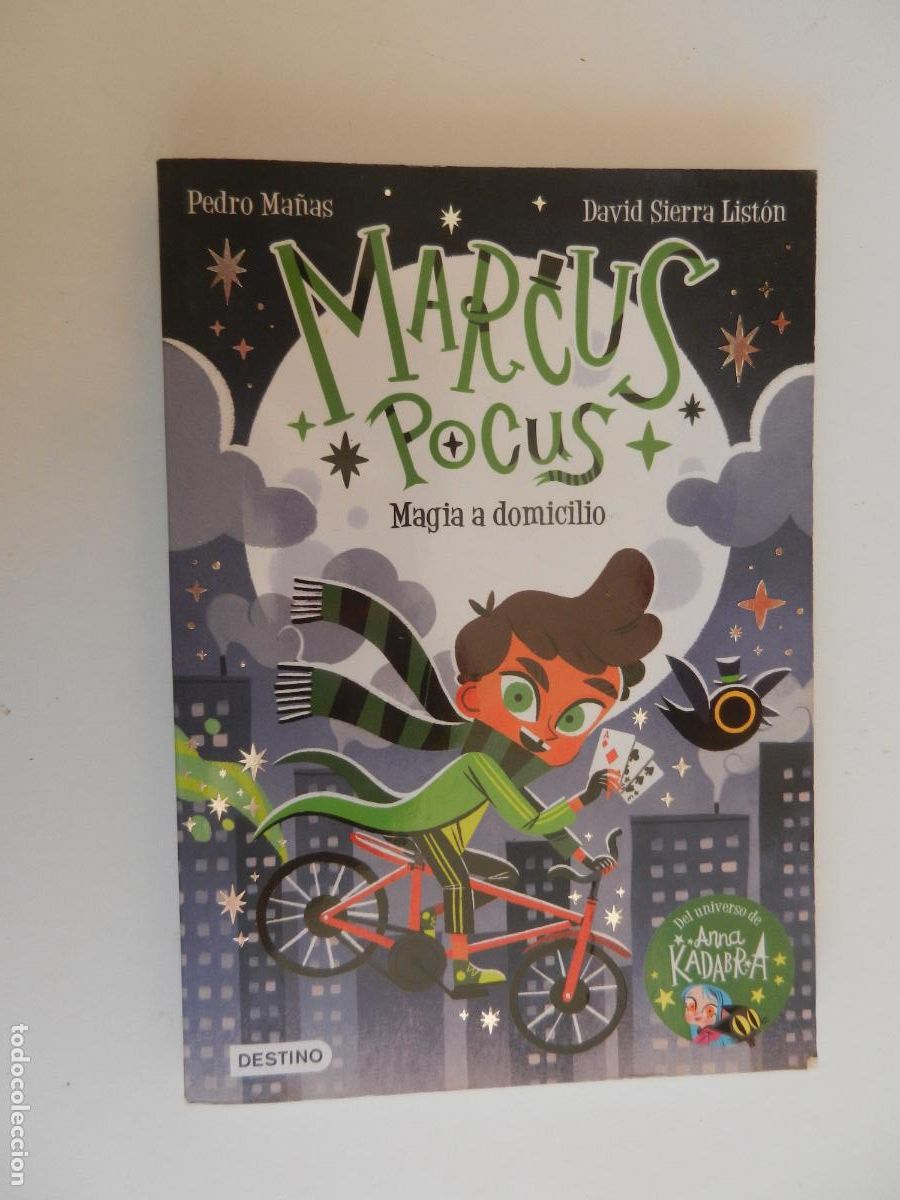Libros: MARCUS POCUS - MAGIA A DOMICILIO - PEDRO MA&Ntilde;AS/DAVID SIERRA LIST&Oacute;N - DESTINO PLANETA 2022.