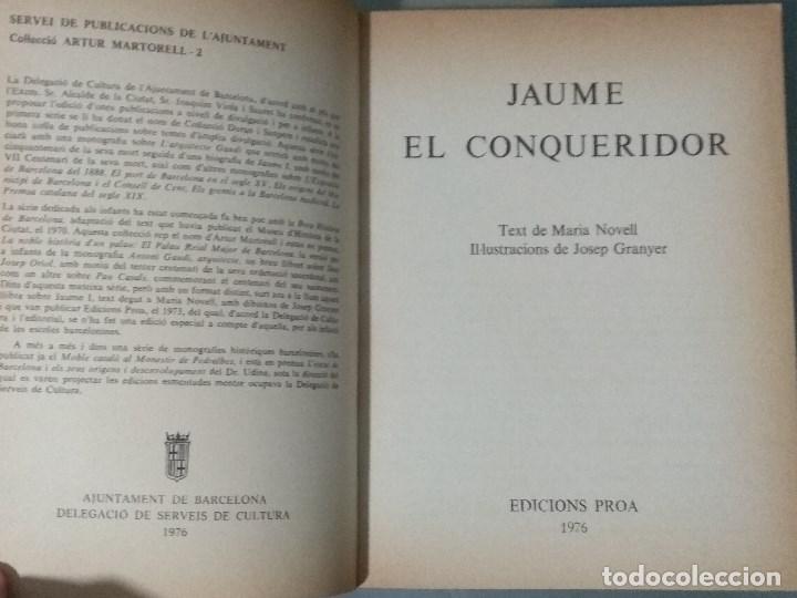 Libros: JAUME EL CONQUERIDOR. Libro. Ed. PRO 1976. - Foto 4