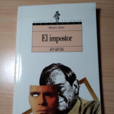 Libros: EL IMPOSTOR. MANUEL L. ALONSO. NUEVO