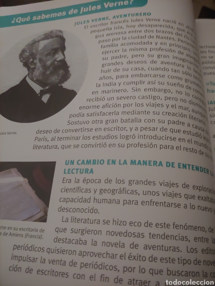 Libros: Libro Infantil Cinco Semanas en Globo - Foto 2