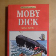 Libros: MOBY DICK - HERMAN MELVILLE - CLASICOS UNIVERSALES - SERVILIBRO - 1999. Lote 207065993