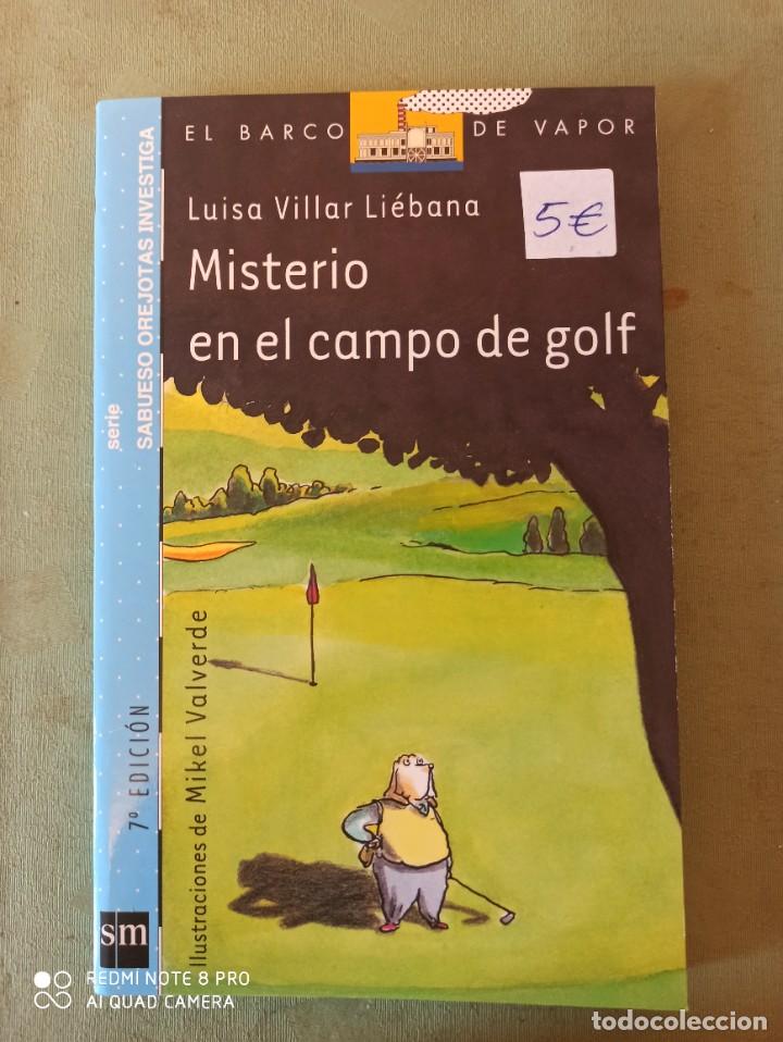 Libros: misterio en el campo de golf - Foto 1