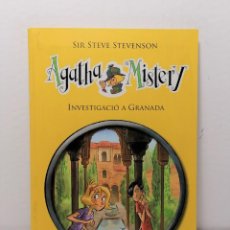 Libros: AGATHA MISTERY INVESTIGACIO A GRANADA DE STEVE STEVENSON AÑO 2013 EDIT LAGALERA