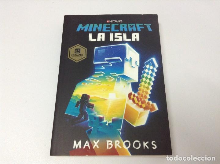 Libros: MINECRAFT LA ISLA . MAX BROOKS . MONTENA - Foto 1