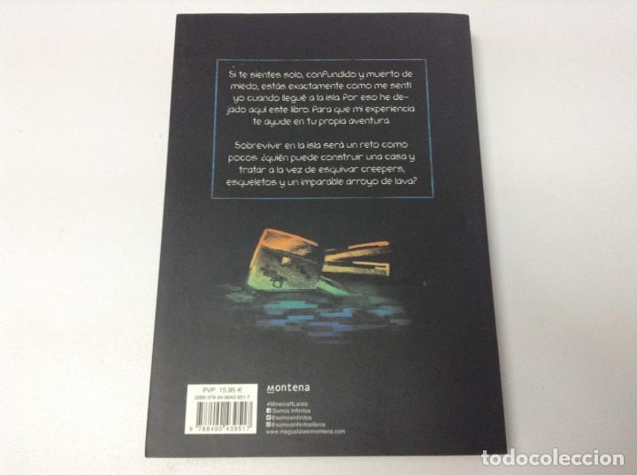Libros: MINECRAFT LA ISLA . MAX BROOKS . MONTENA - Foto 2