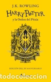 Libros: Harry Potter y la Orden del F&eacute;nix (edici&oacute;n Hufflepuff del 20&ordm; aniversario) (Harry Potter) -