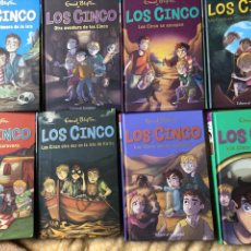 Libros: LOS CINCO. EDITORIAL JUVENTUD. NÚMEROS DEL 1 AL 8. Lote 306927923