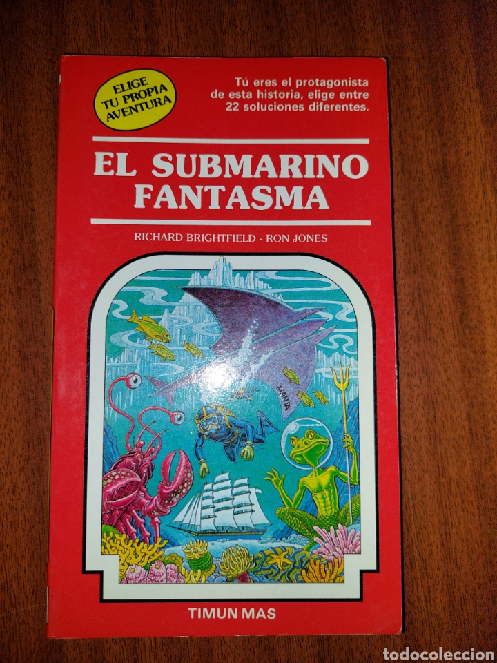 Libros: Elige tu propia aventura (19) El submarino fantasma