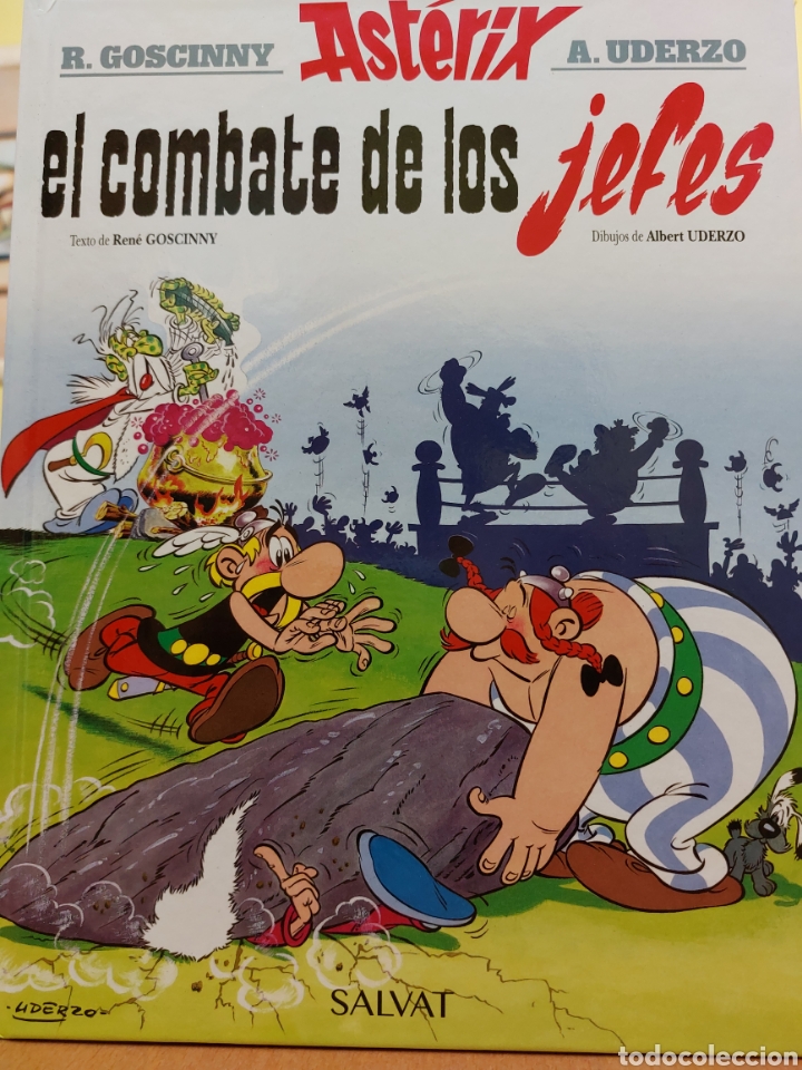 Libros: Ast&eacute;rix El combate de los jefes. Nuevo - Foto 1
