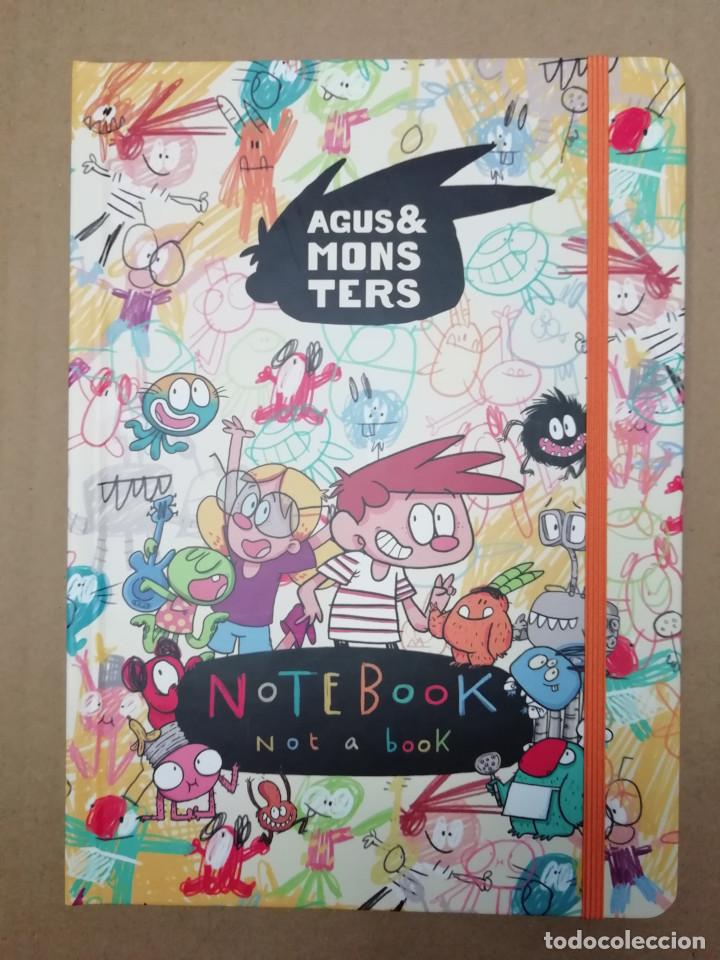 Libros: AGUS Y LOS MONSTRUOS - NOTEBOOK - NUEVO - JAUME COPONS - COMBEL - Foto 1