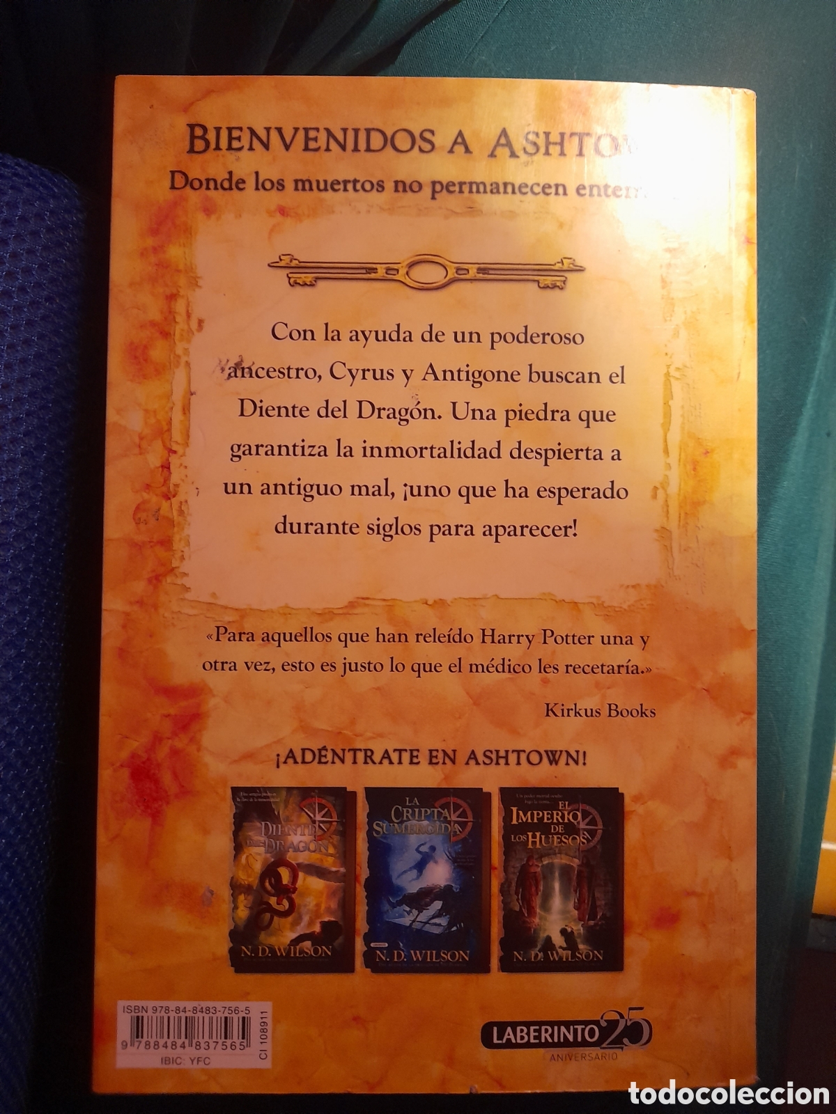 Libros: La cripta sumergida. N. D. Wilson - Foto 2