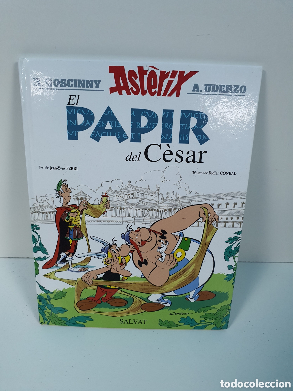 Comic asterix papir cesar