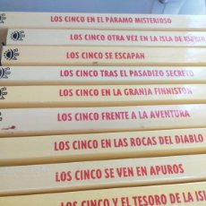 Libros: LOS CINCO -LOTE 11 TÍTULOS NUEVOS- ENID BLYTON. Lote 403231999