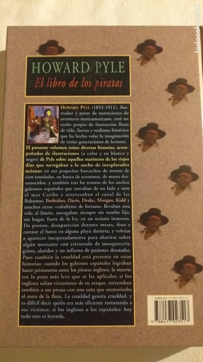 Libros: HOWARD PYLE: EL LIBRO DE LOS PIRATAS - Foto 2