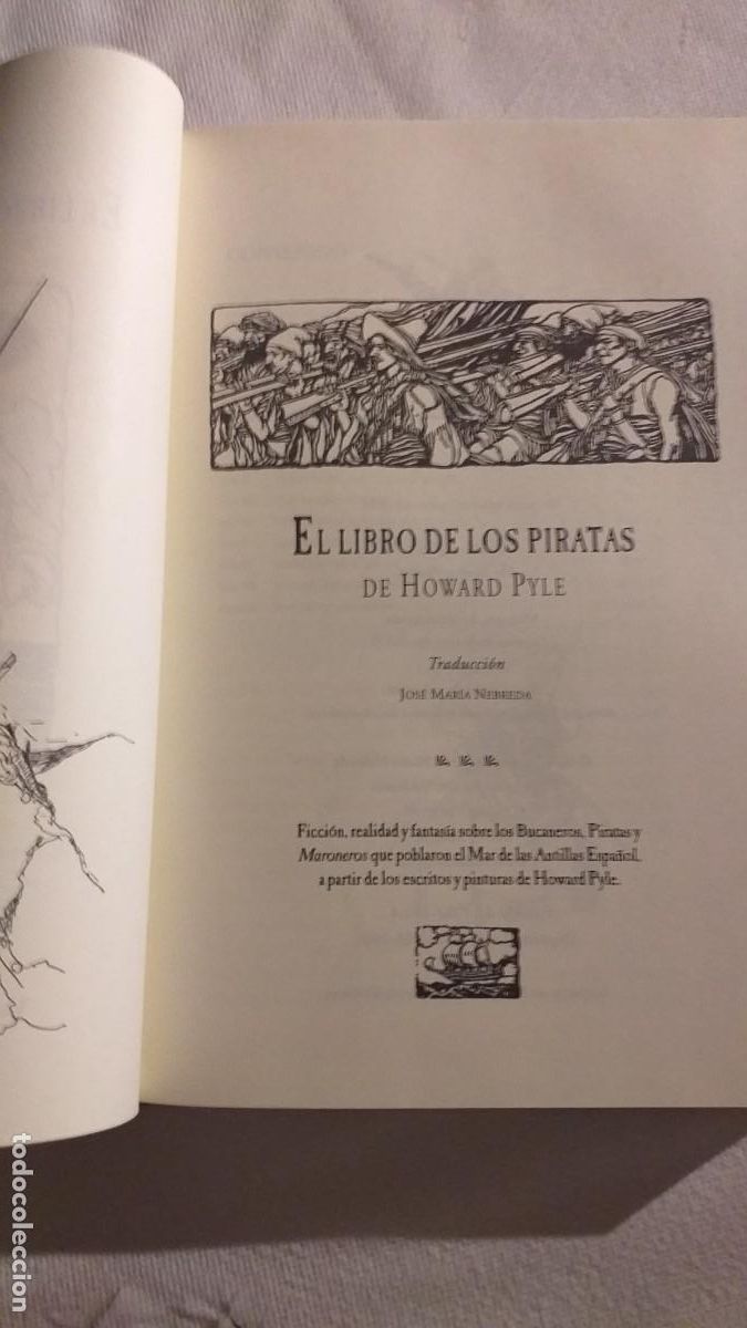 Libros: HOWARD PYLE: EL LIBRO DE LOS PIRATAS - Foto 3