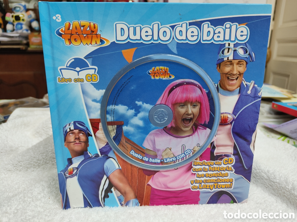 Libros: DUELO DE BAILE/ Libro con CD/LAZY TOWN - Foto 1