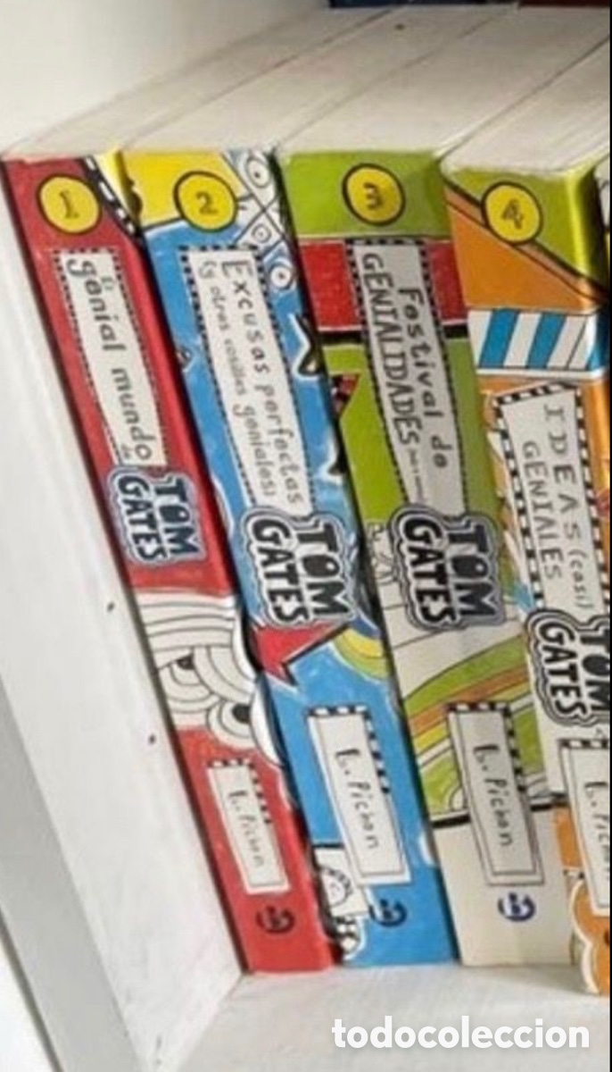 Libros: Colecci&oacute;n Tom Gates 1-4 - Foto 1