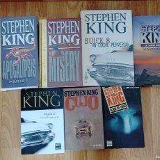 Libros: STEPHEN KING,LOTE DE 7 LIBROS