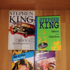 Libros: STEPHEN KING,LOTE DE 4 LIBROS
