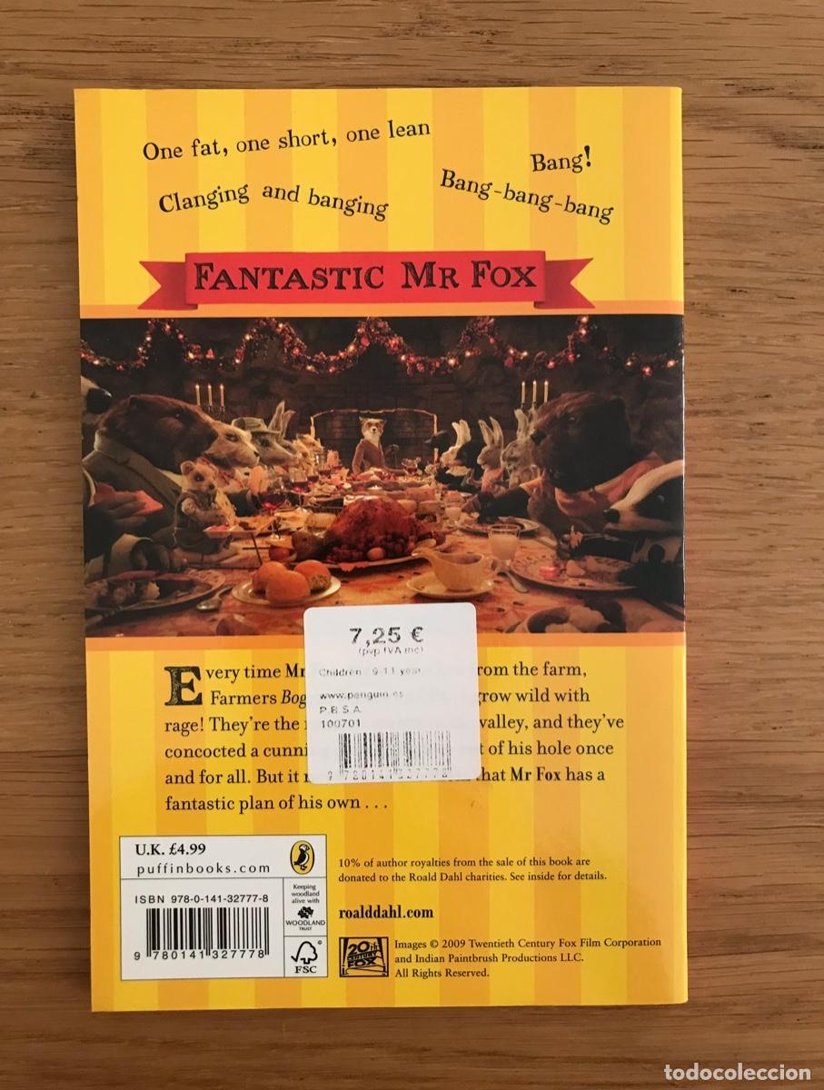 Libros: Fantastic Mr. Fox. Roald Dahl - Foto 2