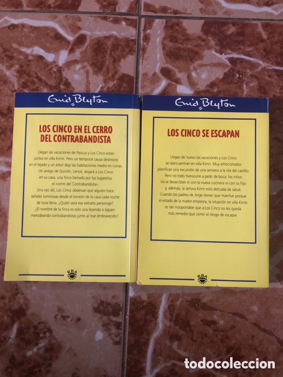 Libros: Dos libros de la colecci&oacute;n Los cinco - Foto 2