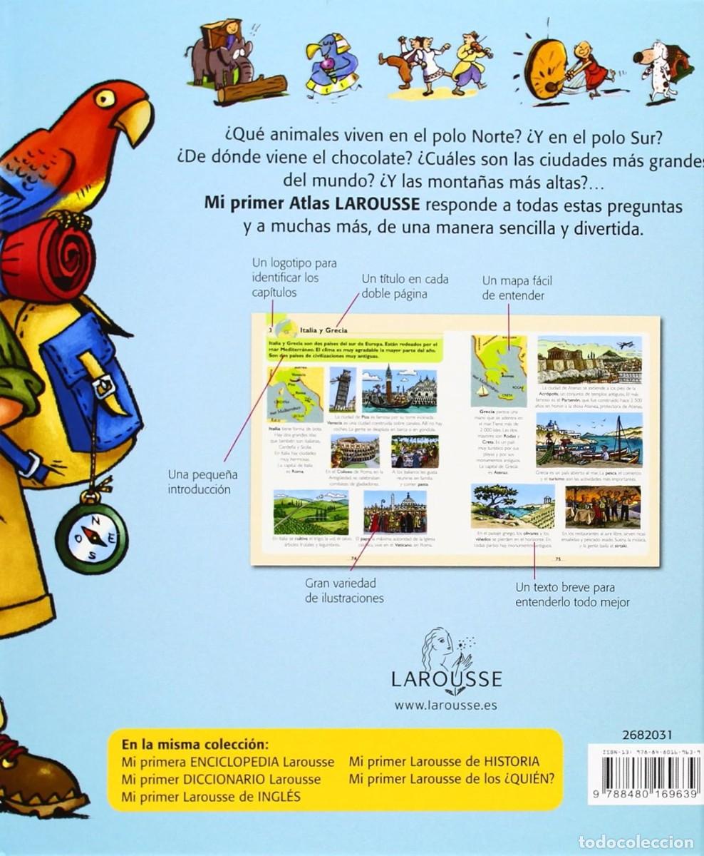 Libros: Mi primer Atlas Larousse - Foto 2