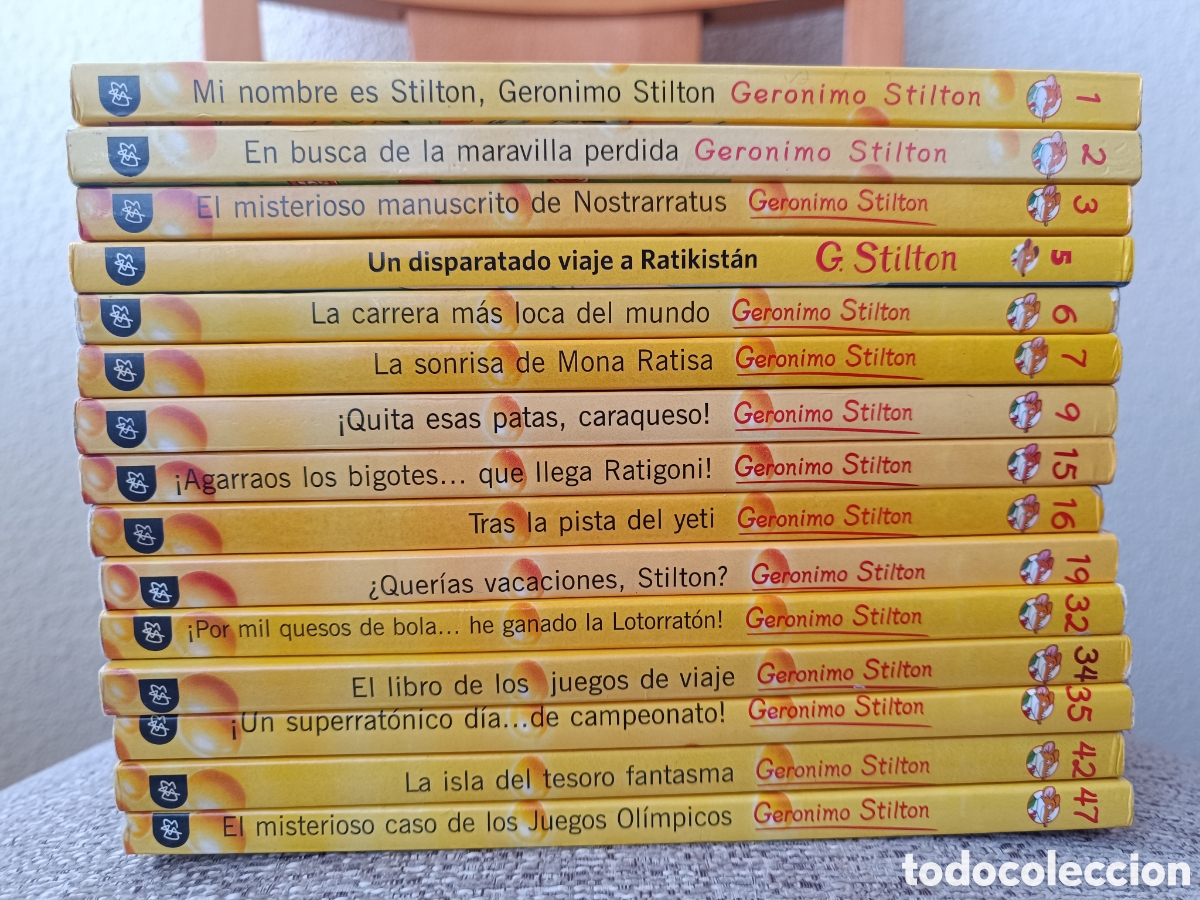 Libros: Lote Ger&oacute;nimo Stilton - Foto 2