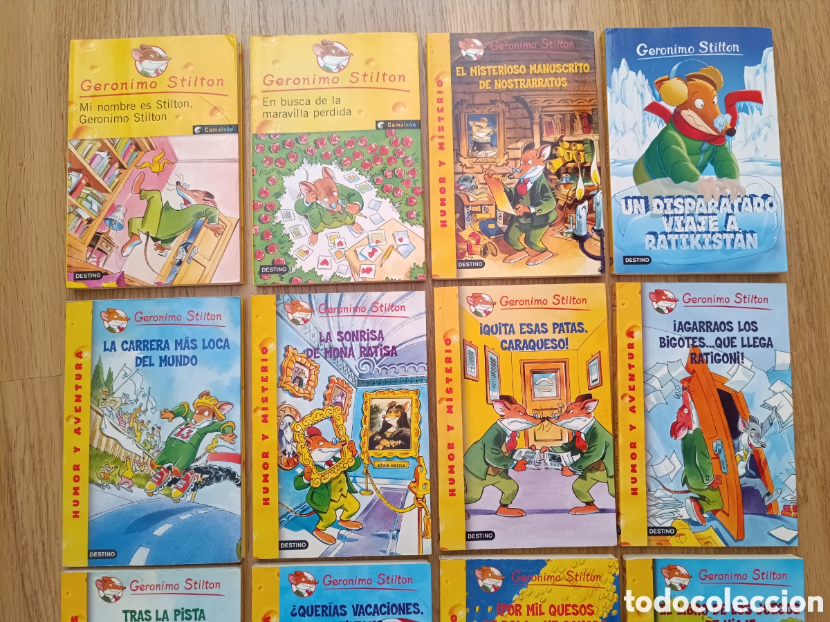 Libros: Lote Ger&oacute;nimo Stilton - Foto 3