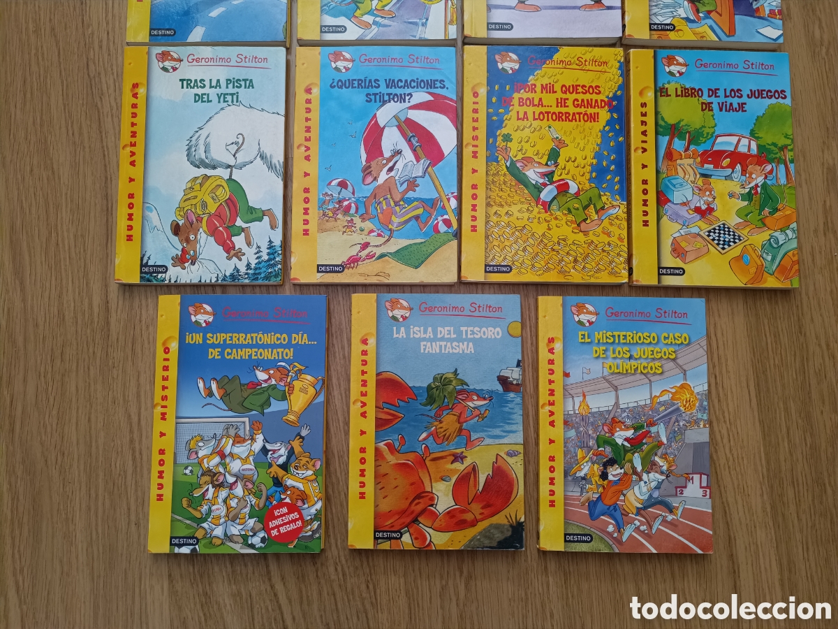Libros: Lote Ger&oacute;nimo Stilton - Foto 4