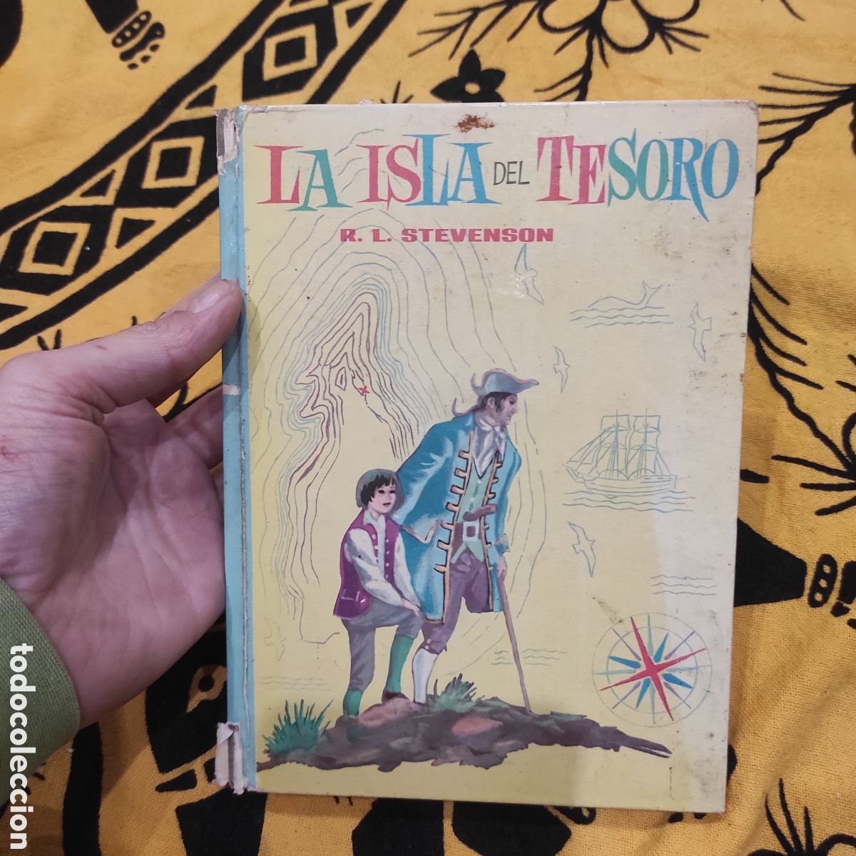 Libros: Libro ilustrado La isla del tesoro de R.L.Stevenson - Foto 1