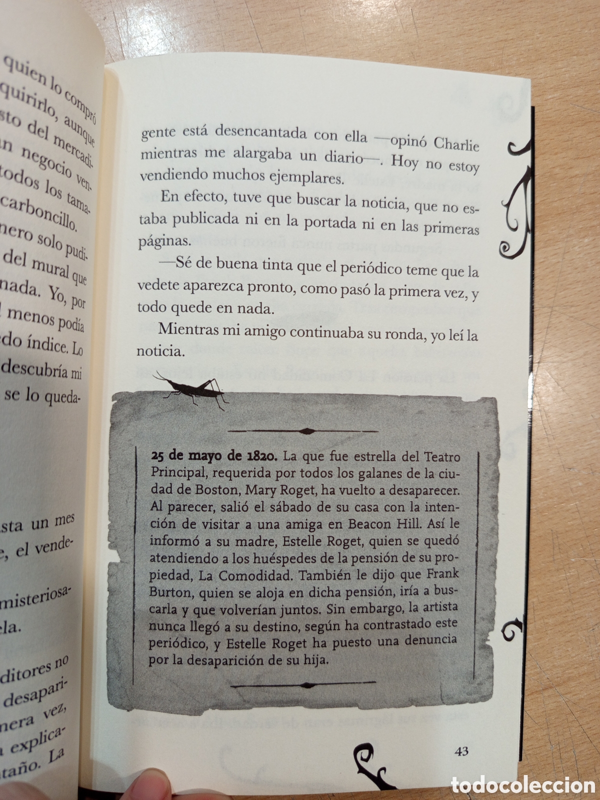 Libros: El extra&ntilde;o crimen de Mary Roget - Foto 4