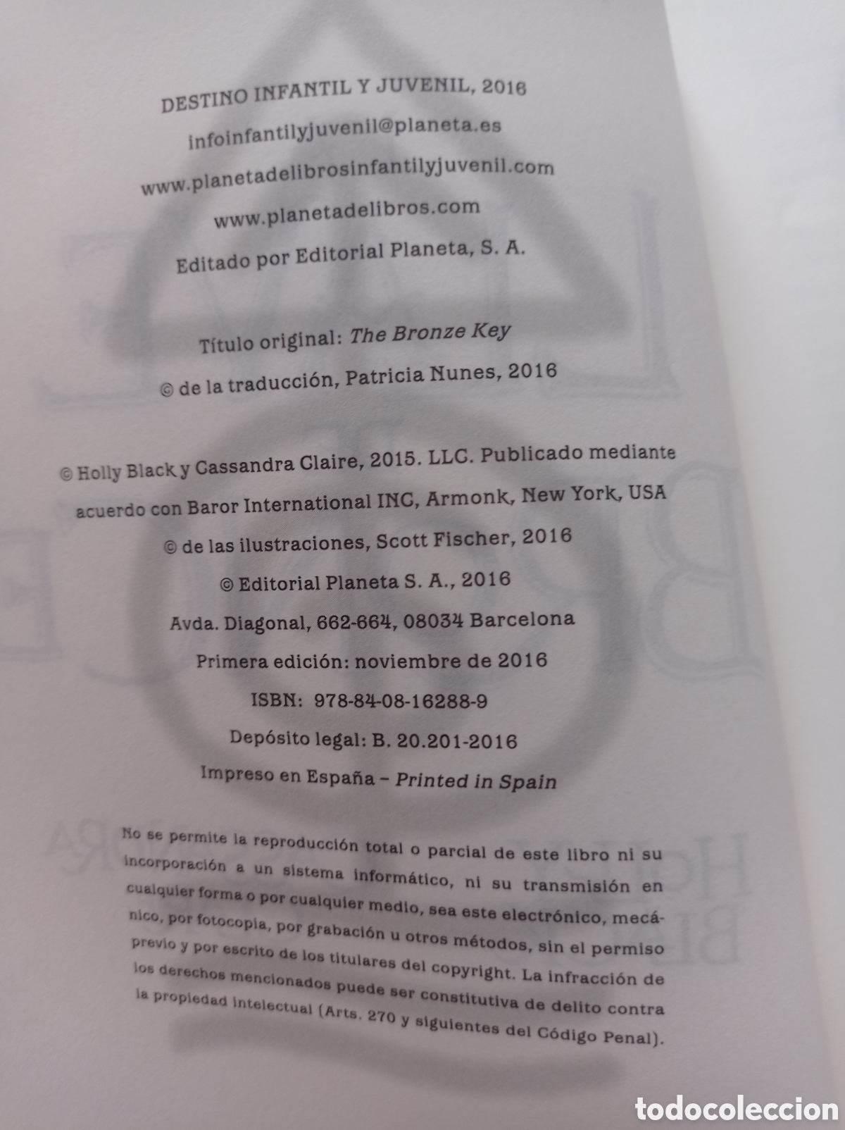 Libros: Black Claret - La llave de Bronce - Foto 2