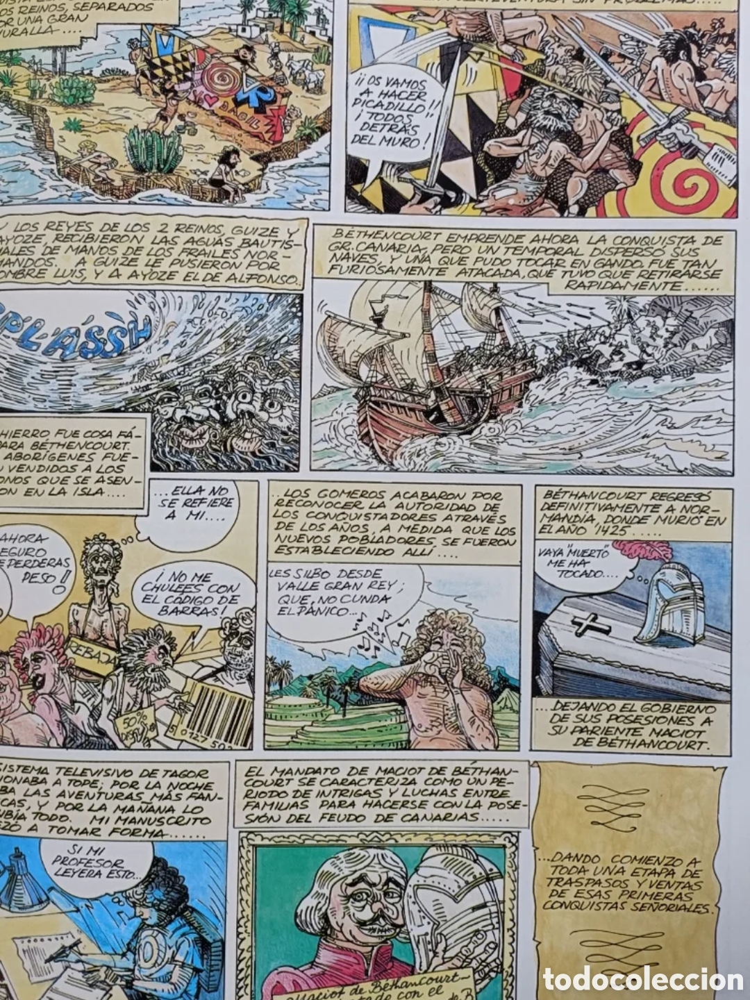 Libros: La historia de Canarias en c&oacute;mic. - Foto 6