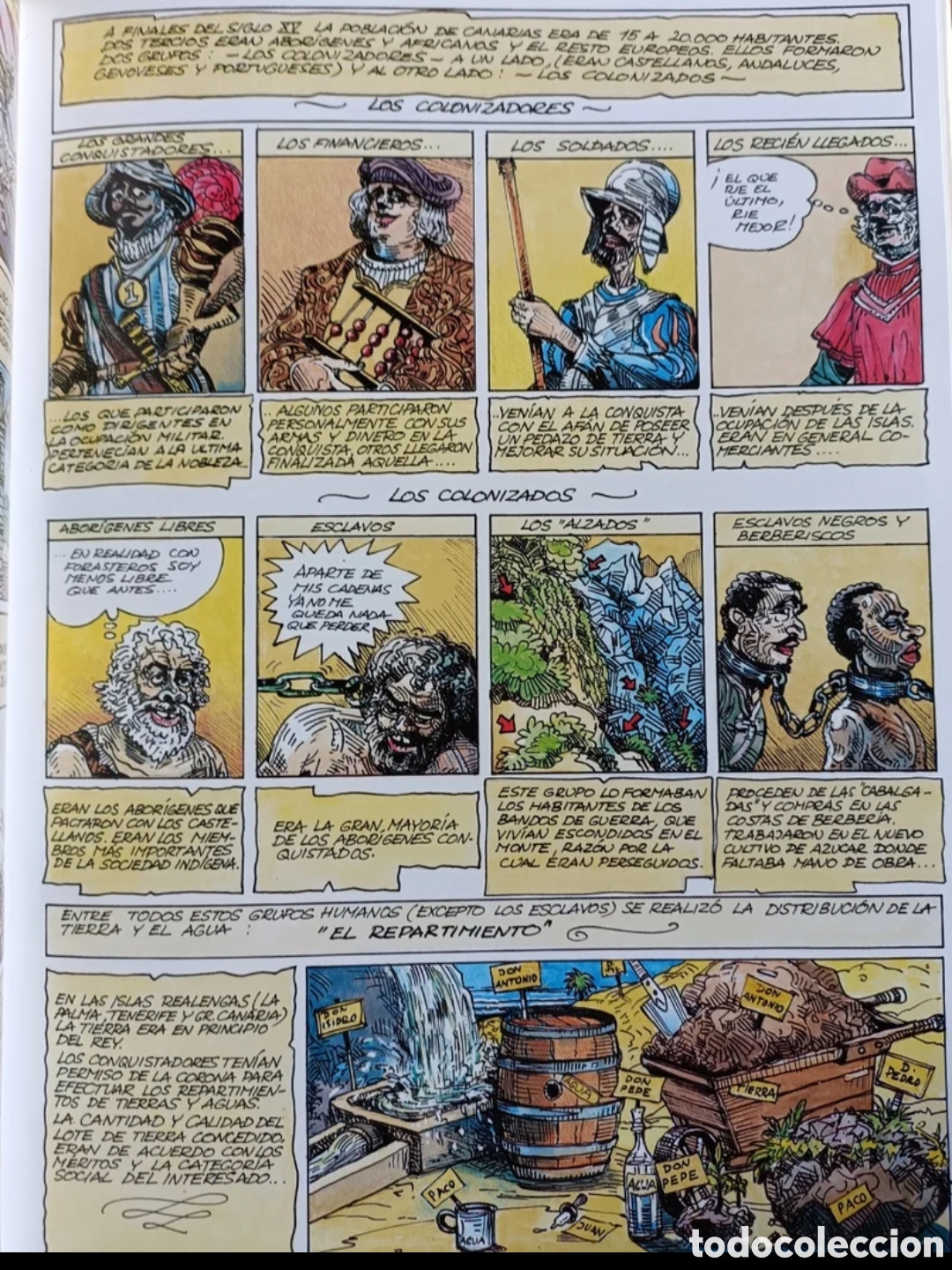Libros: La historia de Canarias en c&oacute;mic. - Foto 7