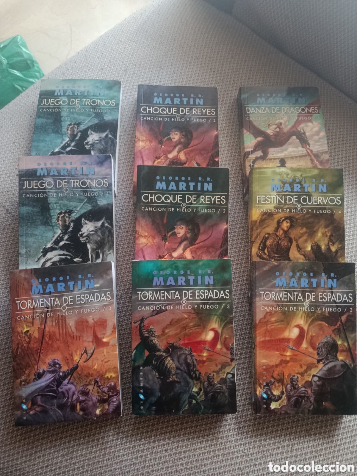 Libros: LOTE LIBROS JUEGO DE TRONOS - Foto 1