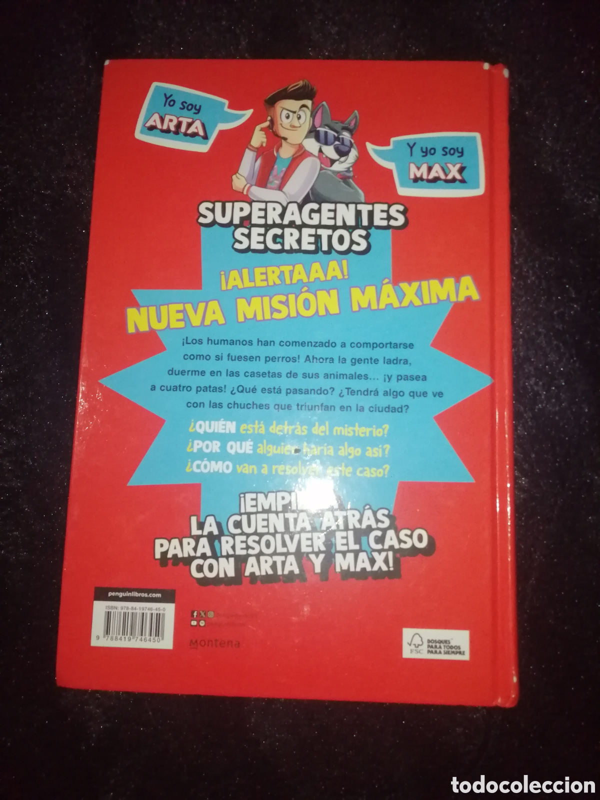 Libros: Libro Arta y Max - Superagentes secretos - Foto 3