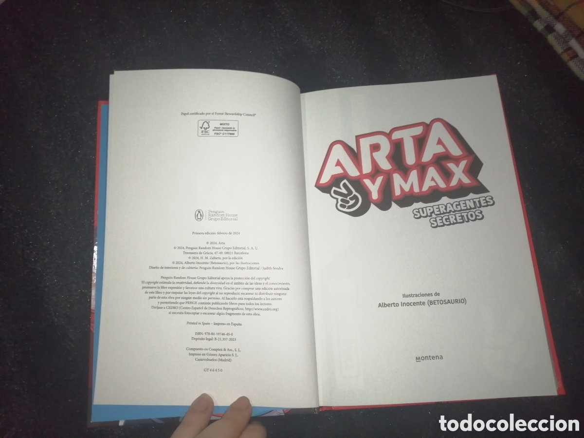 Libros: Libro Arta y Max - Superagentes secretos - Foto 5