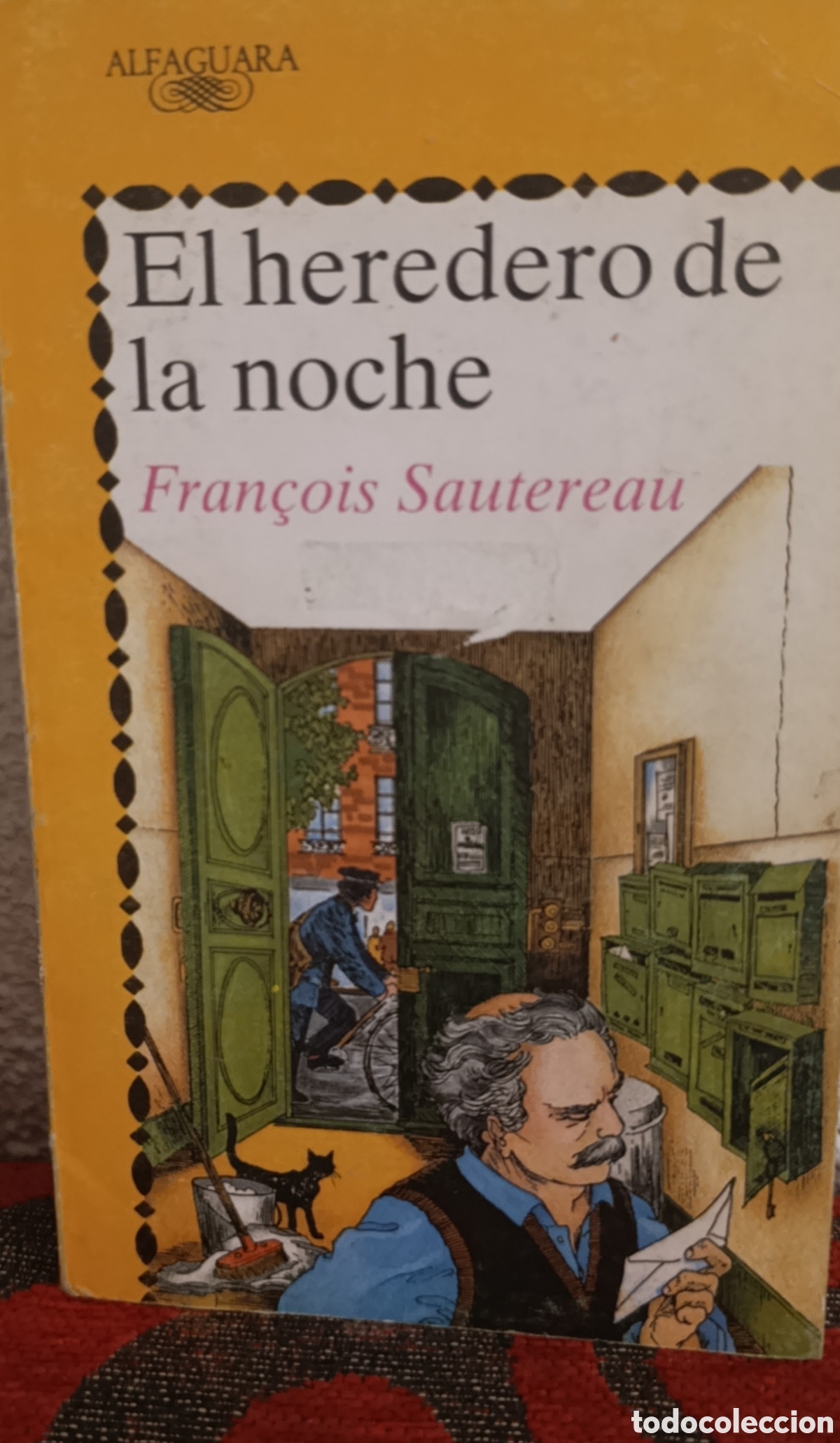 Libros: El heredero de la noche. Fran&ccedil;ois Sautereau (Ed. Alfaguara, 1989).