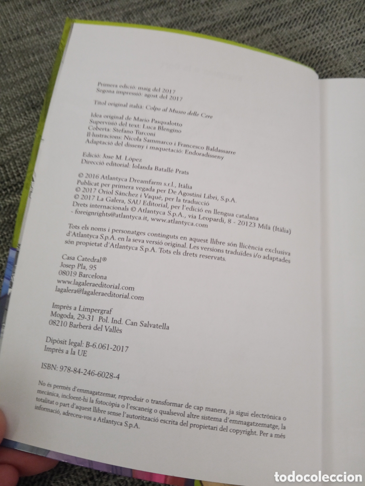 Libros: Libro Tom 0clock y els detectius del temps Lectura en catal&aacute;n - Foto 5