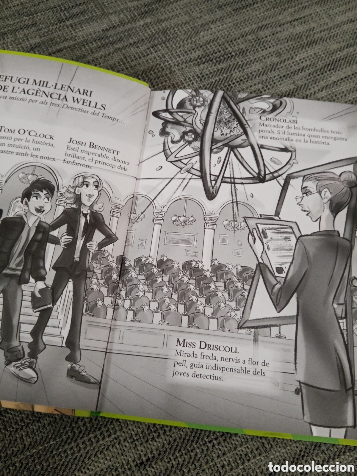 Libros: Libro Tom 0clock y els detectius del temps Lectura en catal&aacute;n - Foto 6