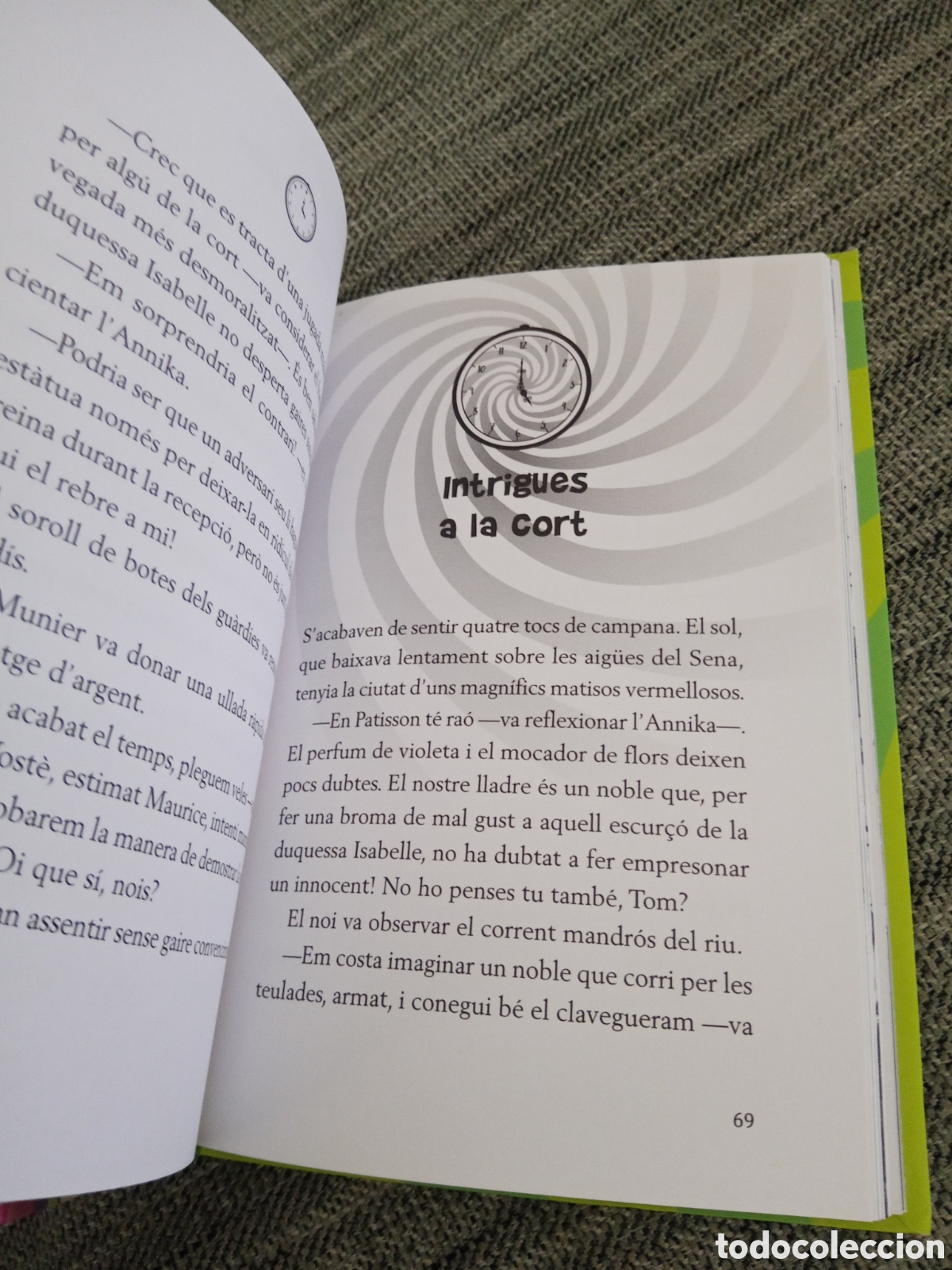 Libros: Libro Tom 0clock y els detectius del temps Lectura en catal&aacute;n - Foto 8