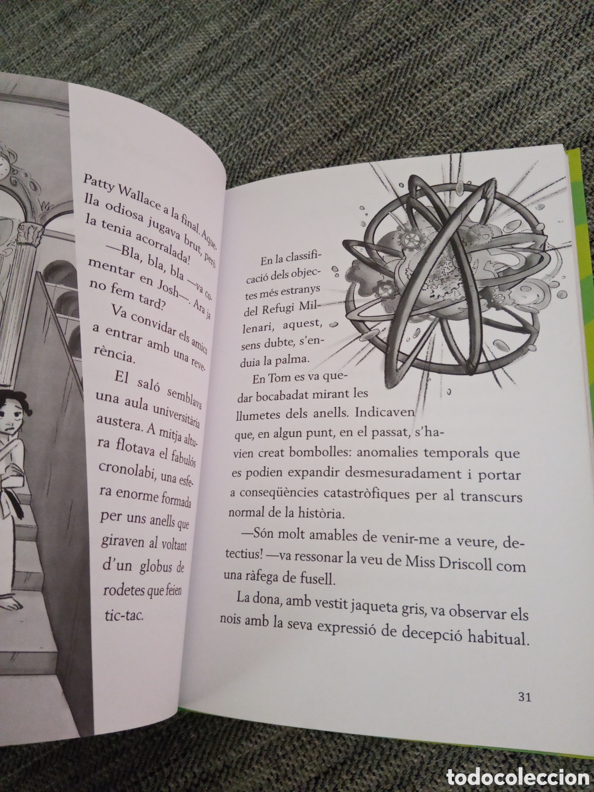 Libros: Libro Tom 0clock y els detectius del temps Lectura en catal&aacute;n - Foto 9