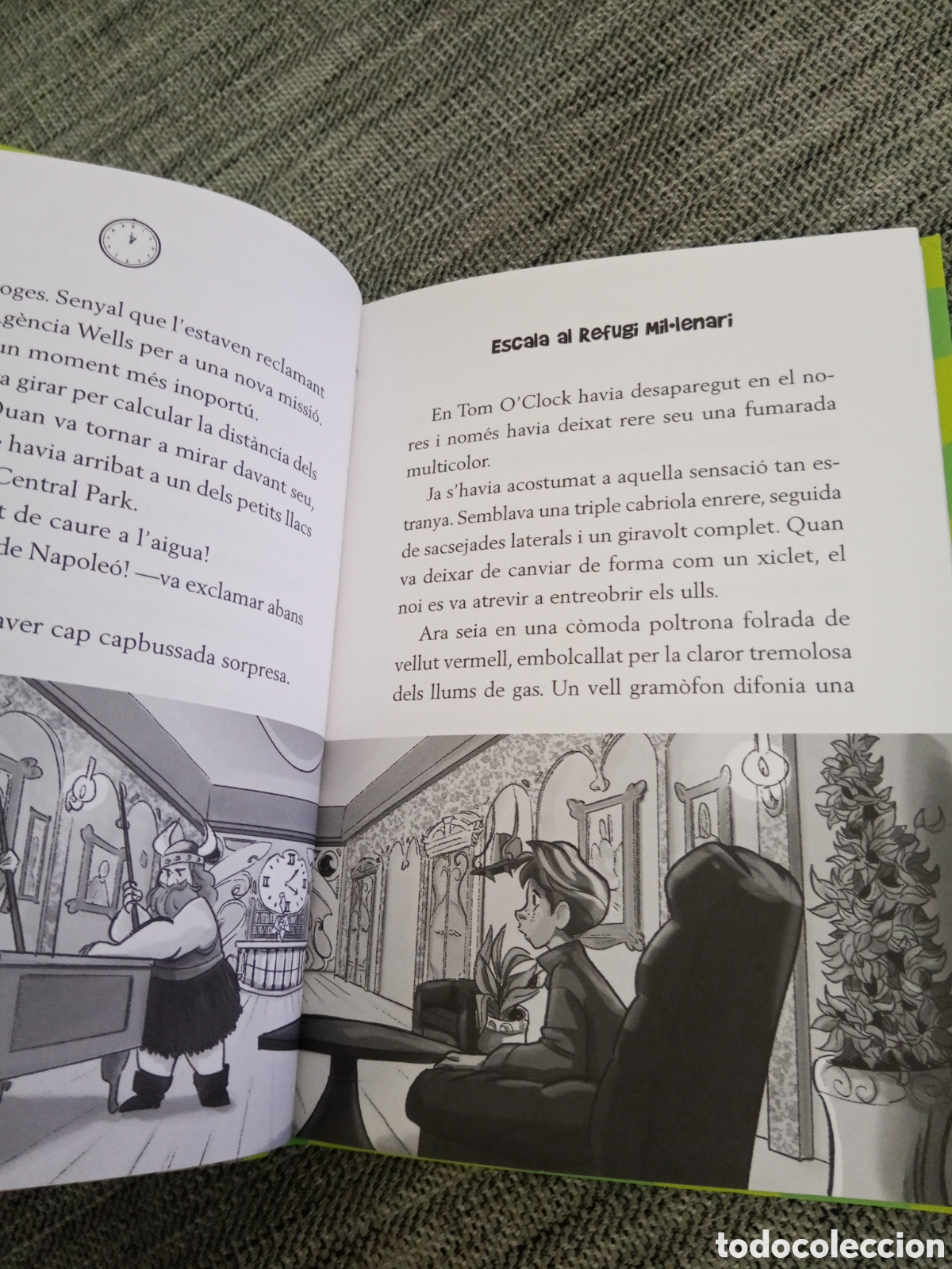 Libros: Libro Tom 0clock y els detectius del temps Lectura en catal&aacute;n - Foto 11