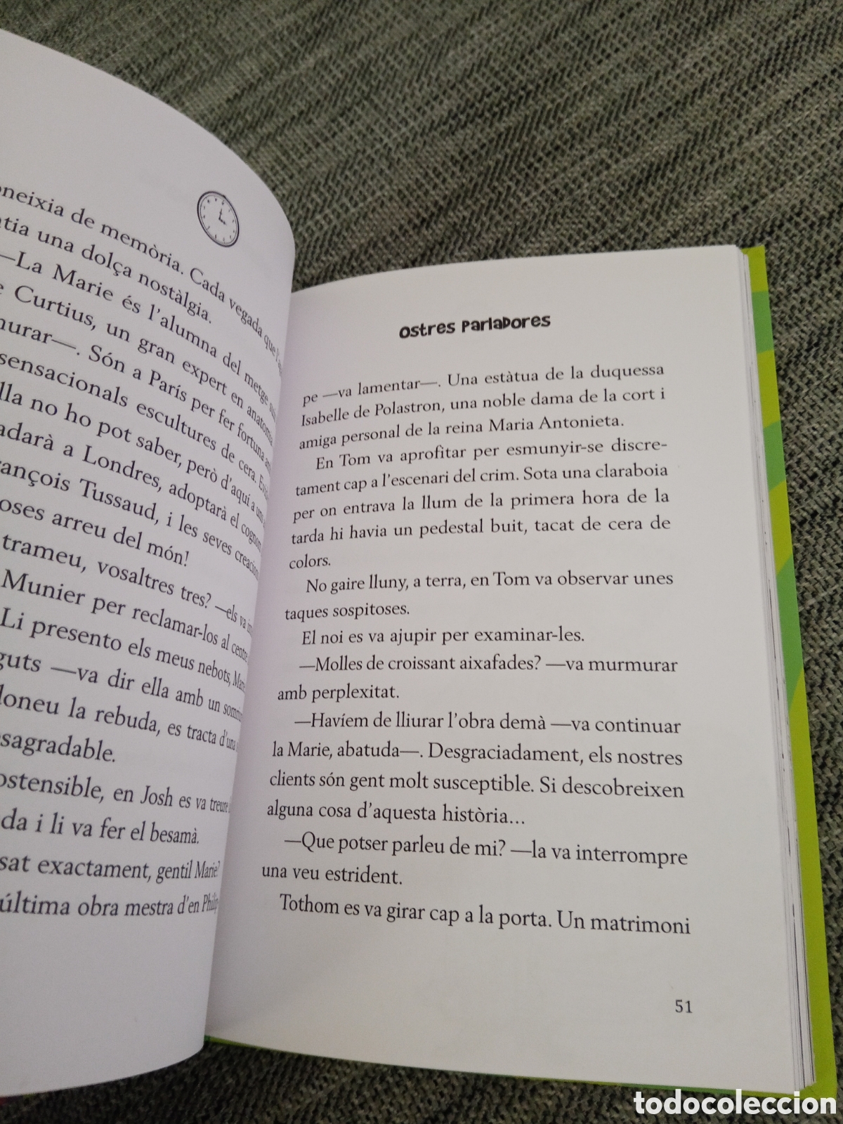 Libros: Libro Tom 0clock y els detectius del temps Lectura en catal&aacute;n - Foto 14