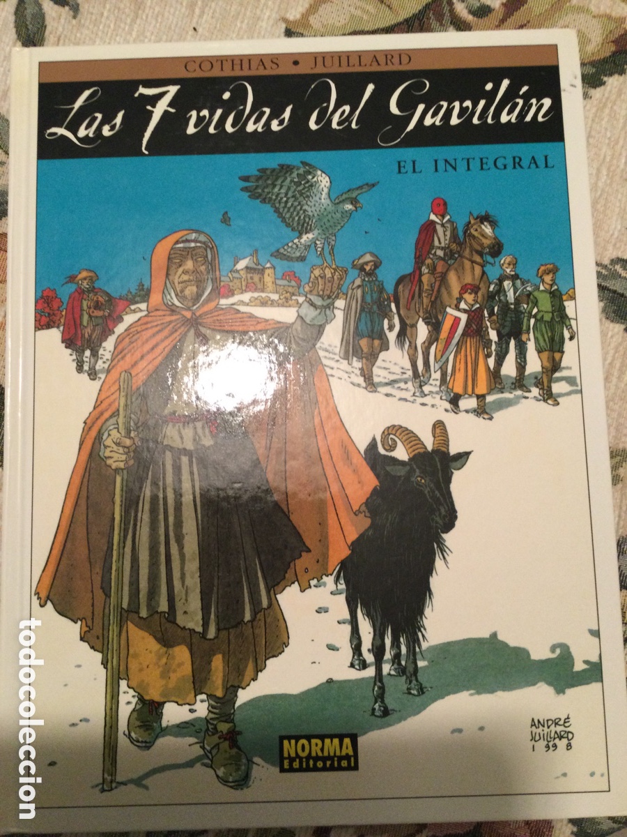 Libros: Las 7 vidas del gavil&aacute;n. El integral.