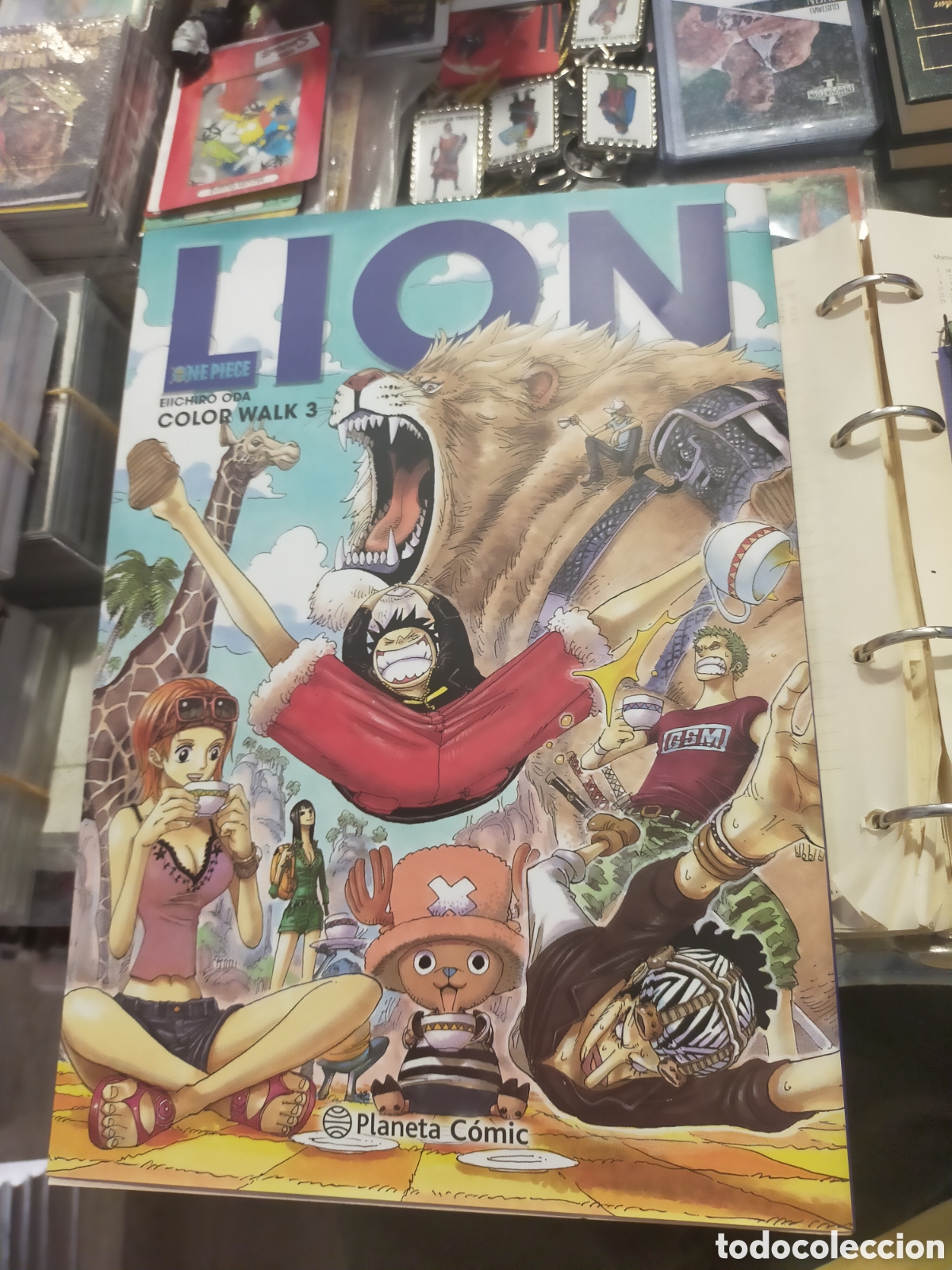 Libros: LIIN ONE PIECE EIICHIRO ODA COLOR WALK 3 NUEVO