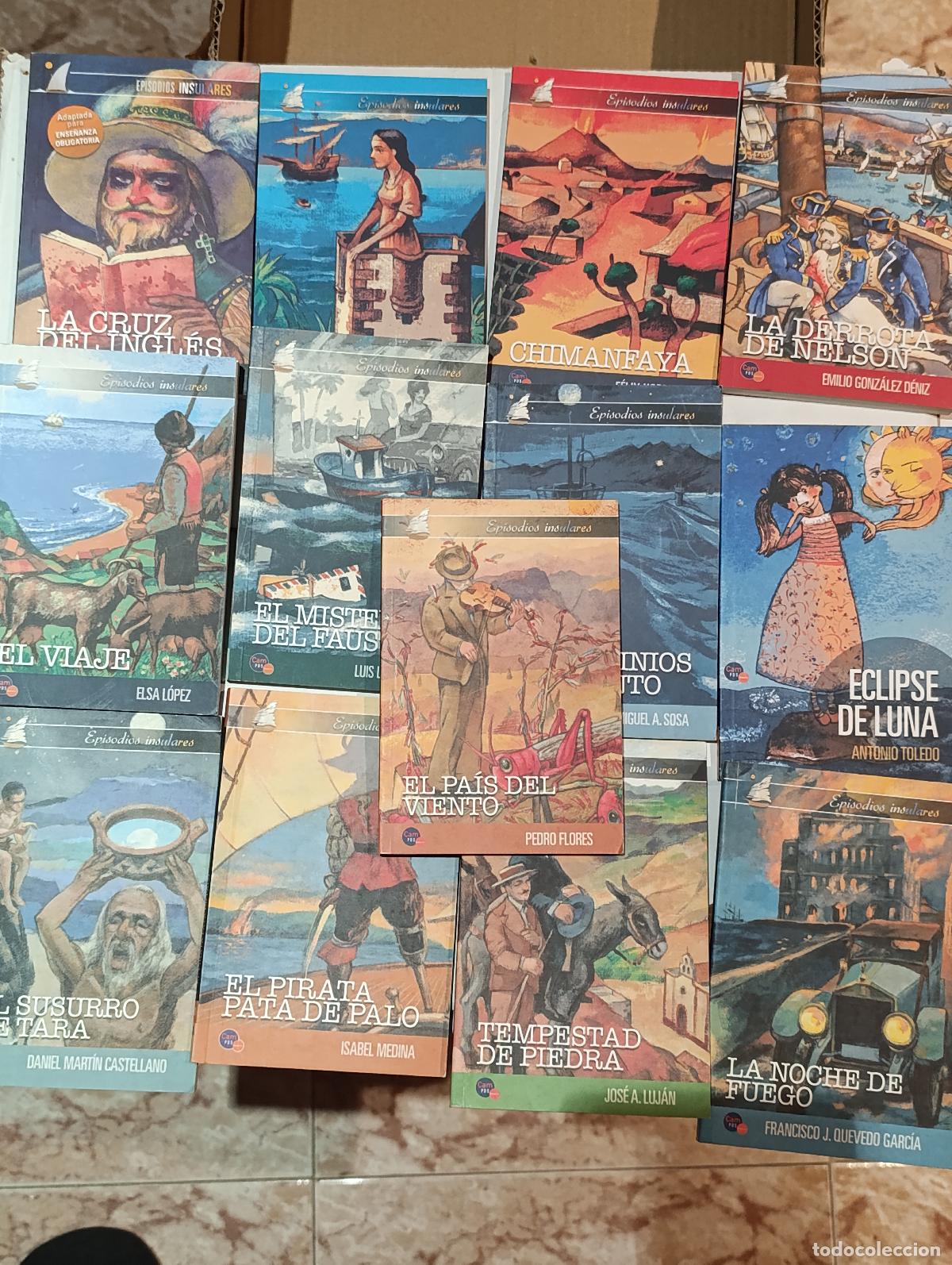 Libros: Lote 11 libros Colecci&oacute;n Episodios Insulares. Totalmente nuevos.