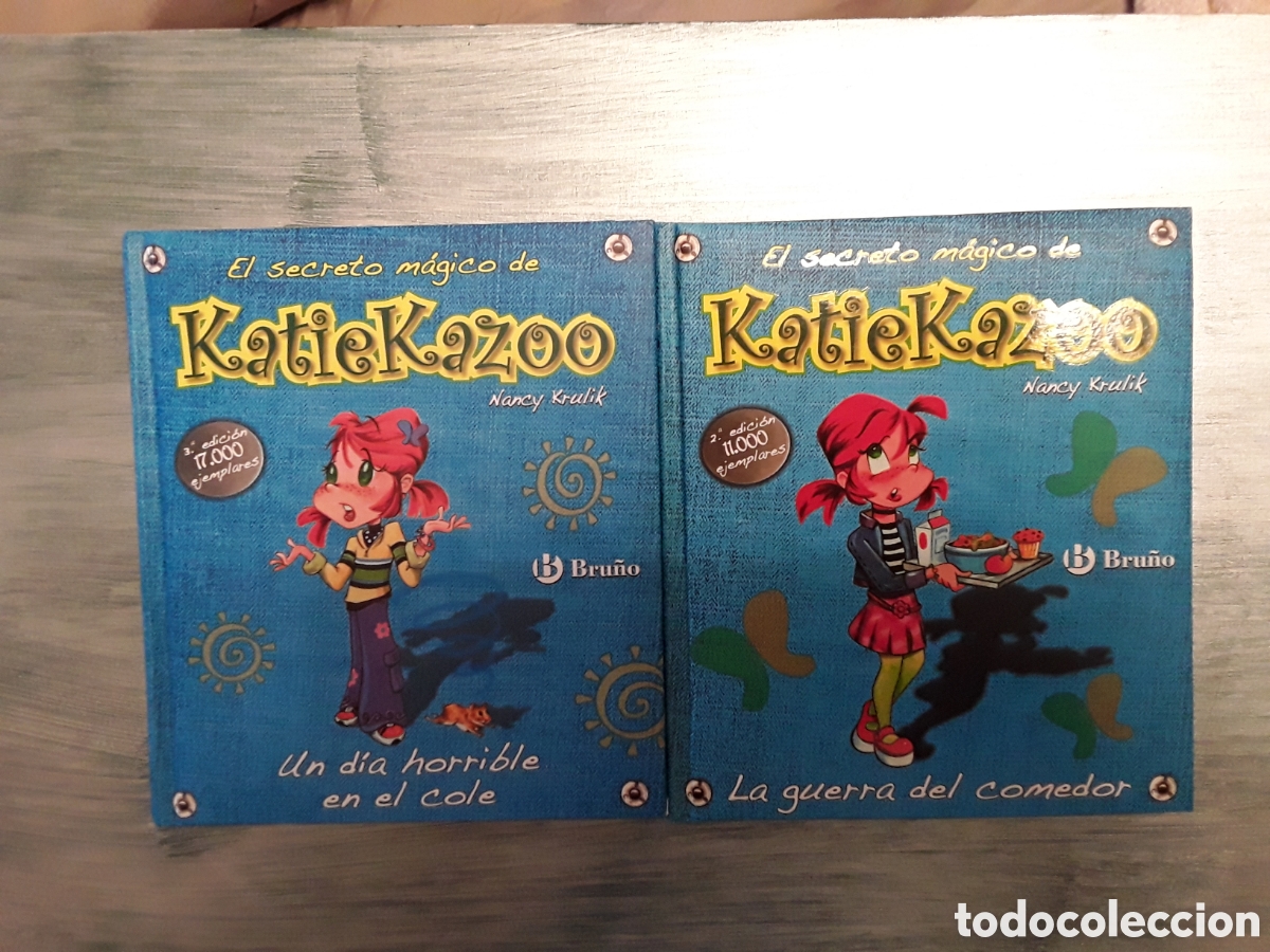 Libros: Libro juvenil el secreto m&aacute;gico de Katiekazoo de Nancy Krulik, tomos 1 y 2