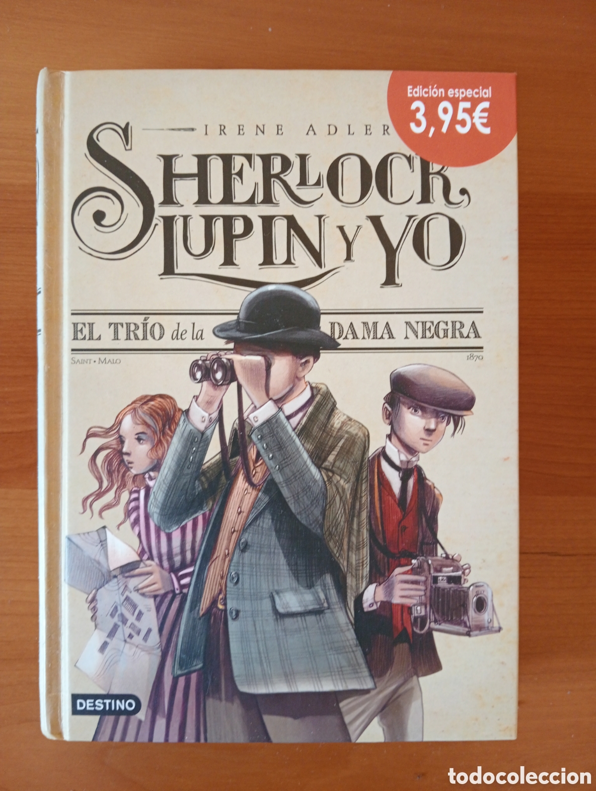 Libros: Sherlock, Lupin y yo - El trio de la dama negra