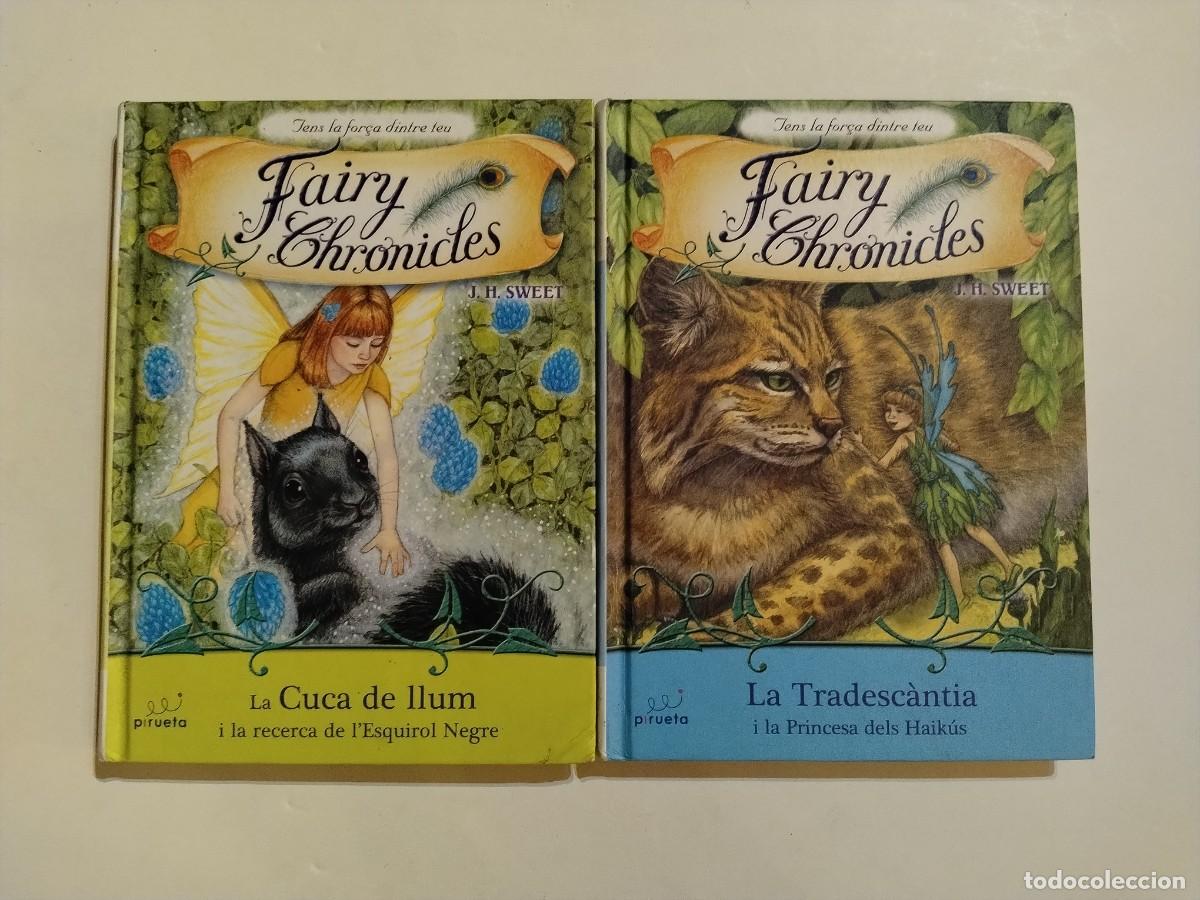Livros: 2 LIBROS DE LA SERIE FAIRY CHRONICLES,ESCRITOS POR J.H.SWEET (VER FOTOS)
